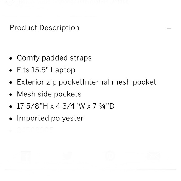 🚨Last One! VS PINK Campus Backpack - Picture 3 of 6